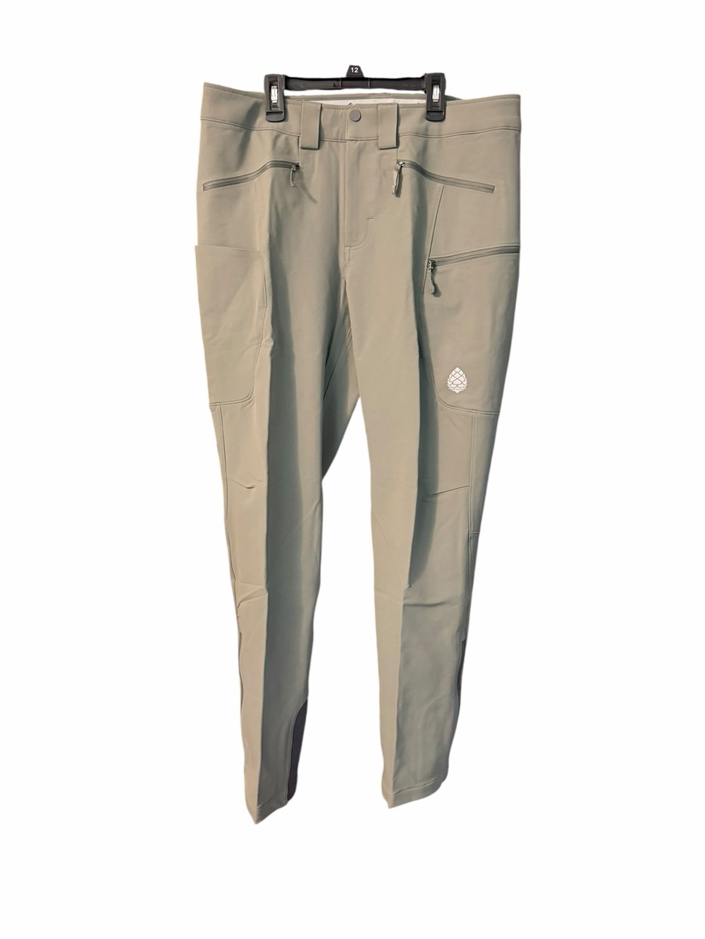 Stio Men's Sage Green Outdoor Pants with Zip Pockets